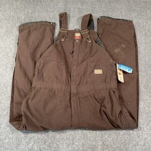 Schmidt Fit For Her 2XL Sanded Duck Quilted Insulated Bib Overalls Workwear